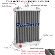 Radiator Fits Kubota Excavator U35 U35S KX91-3 KX91-3S KX91-3S2 D1703 #RC411423