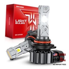 9006/HB4 LED Bulbs 60000LM 10X Super Brighte Light Bulb, 6500K Cool White