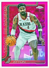 2025-26 Topps Chrome Deandre Ayton Magenta Refractor #168 (299/399)