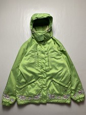Bogner Vintage Jacket 80s India Style Green Size M