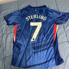 Chelsea Raheem Sterling #7 2022-23 Away Jersey Medium Inspired Soccer Shirt