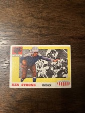 1955 Topps All American - Ken Strong #24 (RC) New York University Football Card