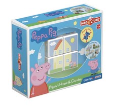 Geomag Magicube 050 - Peppa Pig Peppa's House & Garden - 4 cubi magnetici