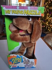 Vintage Plush My Friend Nuzzle The Puzzle Place By Fisher Price Still In Box1995