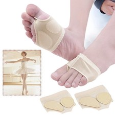 2pcs Forefoot Insert Toe Pad for Women Belly Ballet Dance Forefoot Pain Relief S