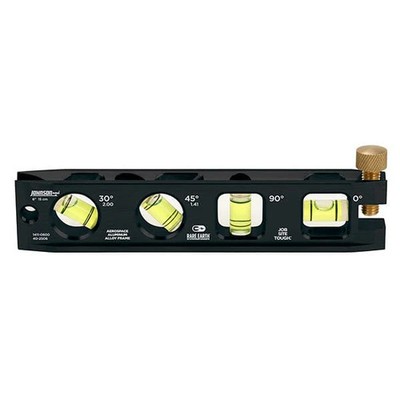 Johnson Level & Tool 1411-0600 Magnetic Billet Torpedo Level, 6'', Black, 1 Level