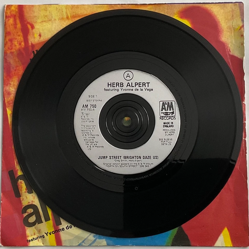 Herb Alpert - Jump Street - 7” Vinyl Single - Image 3 of 4
