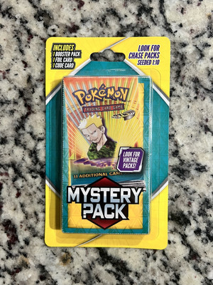 Pokemon Mystery Pack Blister Walgreens 2025 Sealed 1:10 Seeded Chase Pack |  eBay