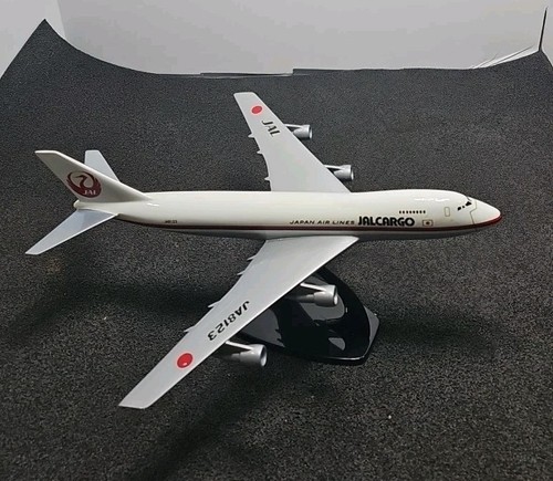 Japan Air Lines 747, JALCARGO, JA8123, Air Jet Advance Model Plane, 13.75" Long