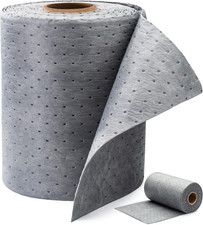 6 Oz Heavy Duty Absorbent Mat Roll for Oil, Water and Other Liquids, Suitable