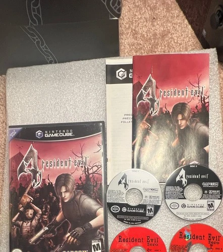 Resident Evil 4 + Resident Evil 0 - Nintendo GameCube Bundle
