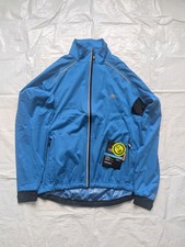 Trespass Mens Blue Waterproof 3000m Windproof Full Zip Up Jacket Size XS packabl
