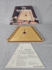 The Music Maker Melody Harp Award Winning Lap Harp 6 Song Sheets 12 Songs