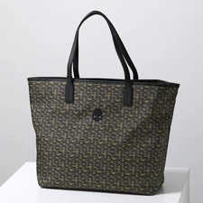 HYDROGEN Tote Bag  Women's Polyester and Leather Skull Embroidery All-Over 