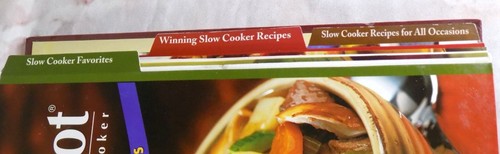 Rival Crock Pot Slow Cooker Recipe Book 3 books in one 2007 - Picture 2 of 4