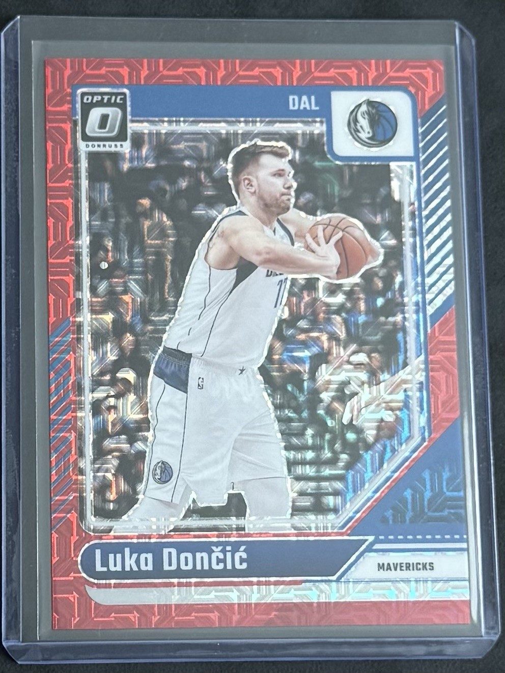 2024-25 Donruss Optic #214 Luka Doncic Choice Red #/88
