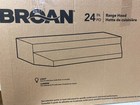 Broan 412404 24" Steel Under Cabinet Range Hood, Charcoal Filter, Axial Fan — photo 1