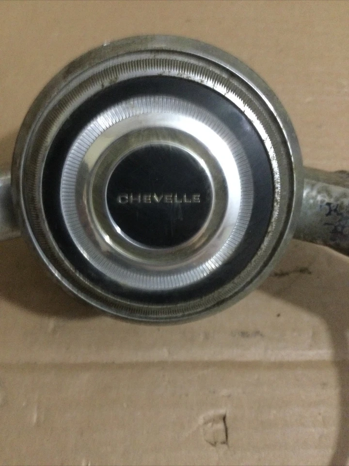 Chevelle SS Malibu El Camino 1966 volante bocina anillo OEM GM C1 3878015 0BC Foto 2 de 4