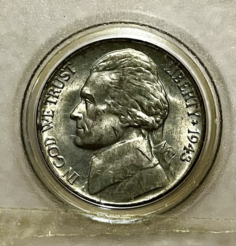 1943 P Jefferson Nickel