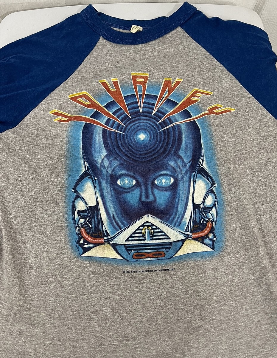 Journey Frontiers World Tour 1983 Original Raglan Concert T-Shirt