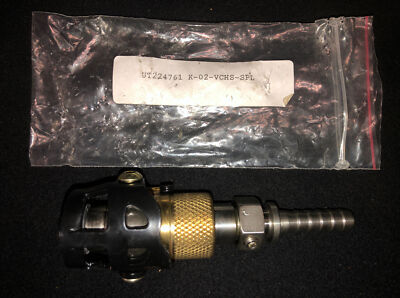 NEW-No Original Box Lock-On Quick Disconnect Valve Coupling UT224761 K02VCHSSPL