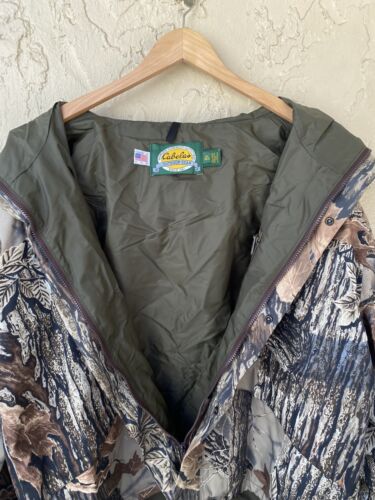 Cabelas Goretex Hoodie Jacket Pants Realtree Camo Hunting SET 2 Reg Men’s XL USA - Picture 10 of 12