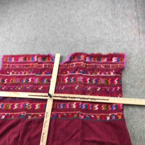 Handwoven Vintage Traditional Nebaj Guatemala Huipil Vintage Blouse - Picture 9 of 11