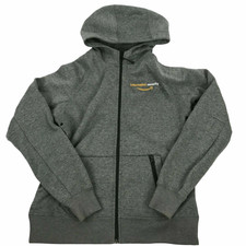 Clique Brand Amazon Full Zip Hoodie Hooded Fleece Jacket, Gray, Women's Medium