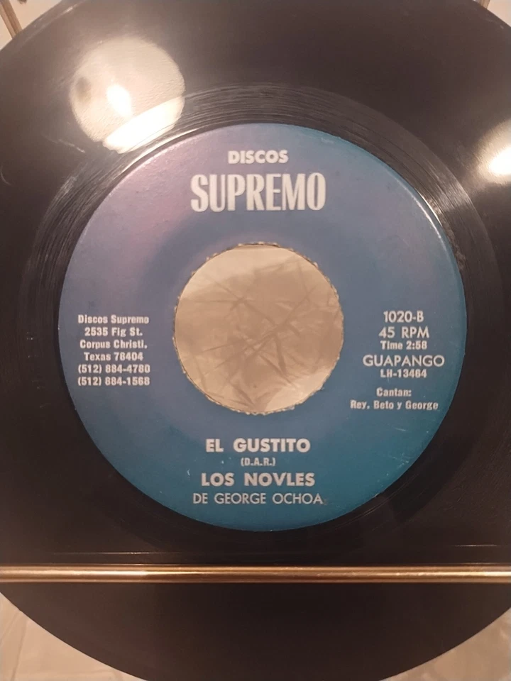 Ranchera 45 Los Novles George Ochoa Porque Tendra Que Ser Asi Discos Supremo VG+ Foto 4 de 4