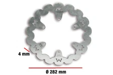 Malossi brake disc WHOOP DISC D.external 282 - thickness 4 mm