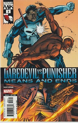 MARVEL COMICS DAREDEVIL VS PUNISHER MEANS AND ENDS #3 (2005) VF