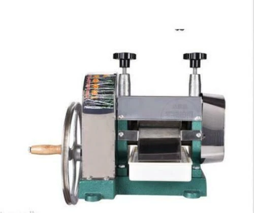 MÁQUINA ESPREMEDOR DE CANA-DE-AÇÚCAR MOINHO EXTRATOR PRENSA, engrenagens de aço inoxidável Manuel U - Imagem 2 de 4