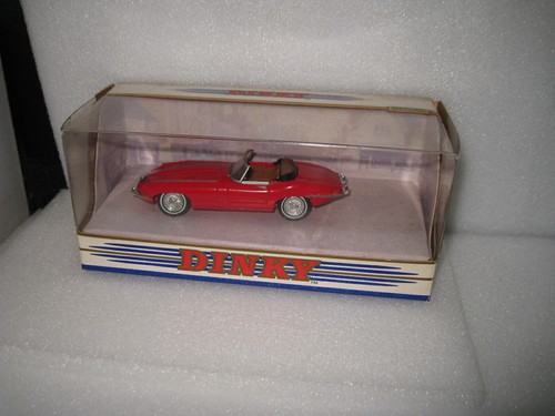 MATCHBOX DINKY 1/43 DY-18 1968 JAGUAR E TYPE MK1 1/2 RED CONVERTIBLE OLD STOCK - Bild 3 von 3