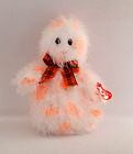 Ty Punkies "Screamers" Halloween Ghost Beanie Baby 2005 Plush W/ Tag 8" Retired