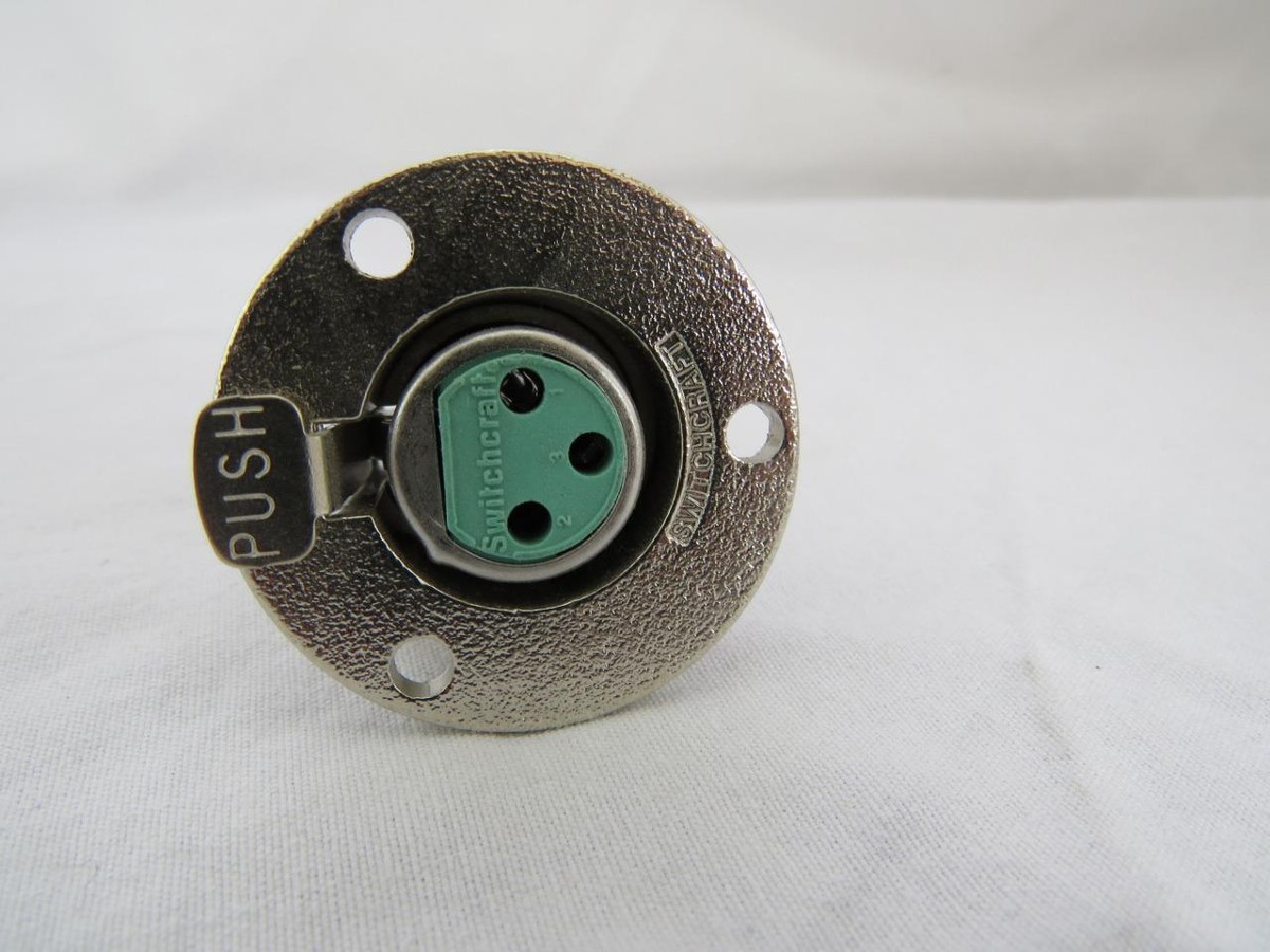 Conector Switchcraft Chasis Micrófono Antiguo Japan | Meses Sin Interés - Foto 7