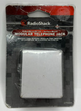 RadioShack 4 Pin Modular Telephone Jack Surface Mount RJ-11/RJ-14 2790009