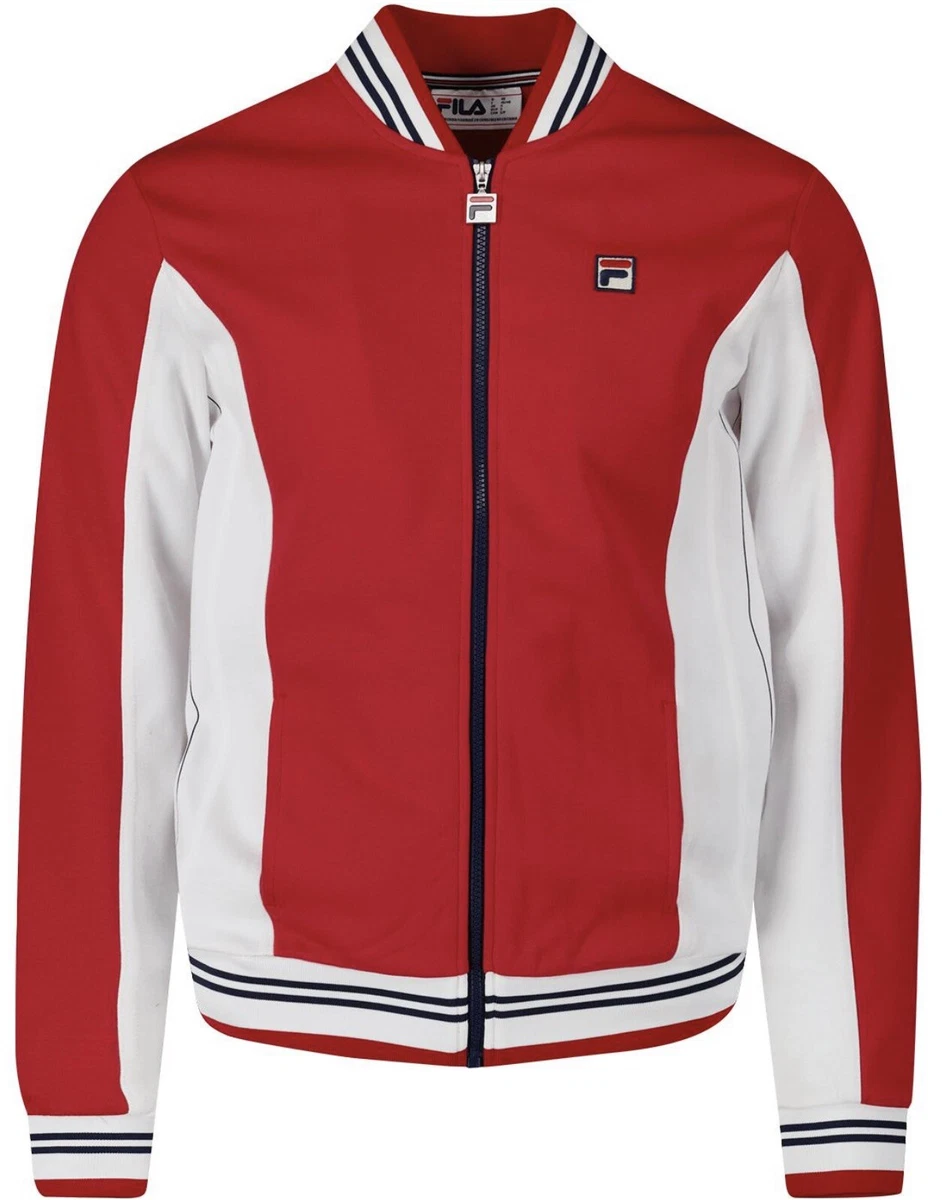 Fila borg jacket best sale vintage