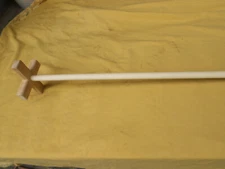 BEAUTIFUL BUTTER CHURN DASHER   ( 4 1/2" bottom dasher & 30" handle)