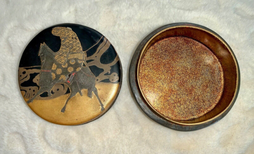 Antique Rare Nishi-ji Incense Case JAPAN