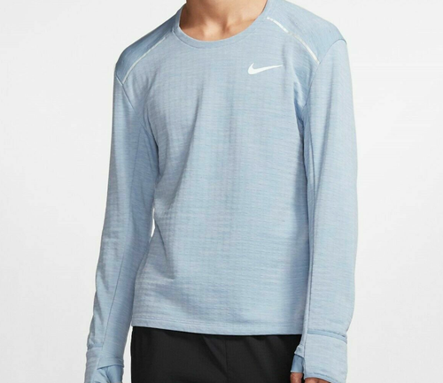 Nike Top Shirt Base Layer Therma Sphere Element 3.0 BV4707-460 $80 Men's L - Picture 4 of 4