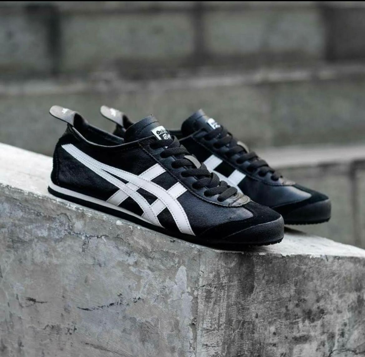 Onitsuka tiger mexico 66 black grey hotsell