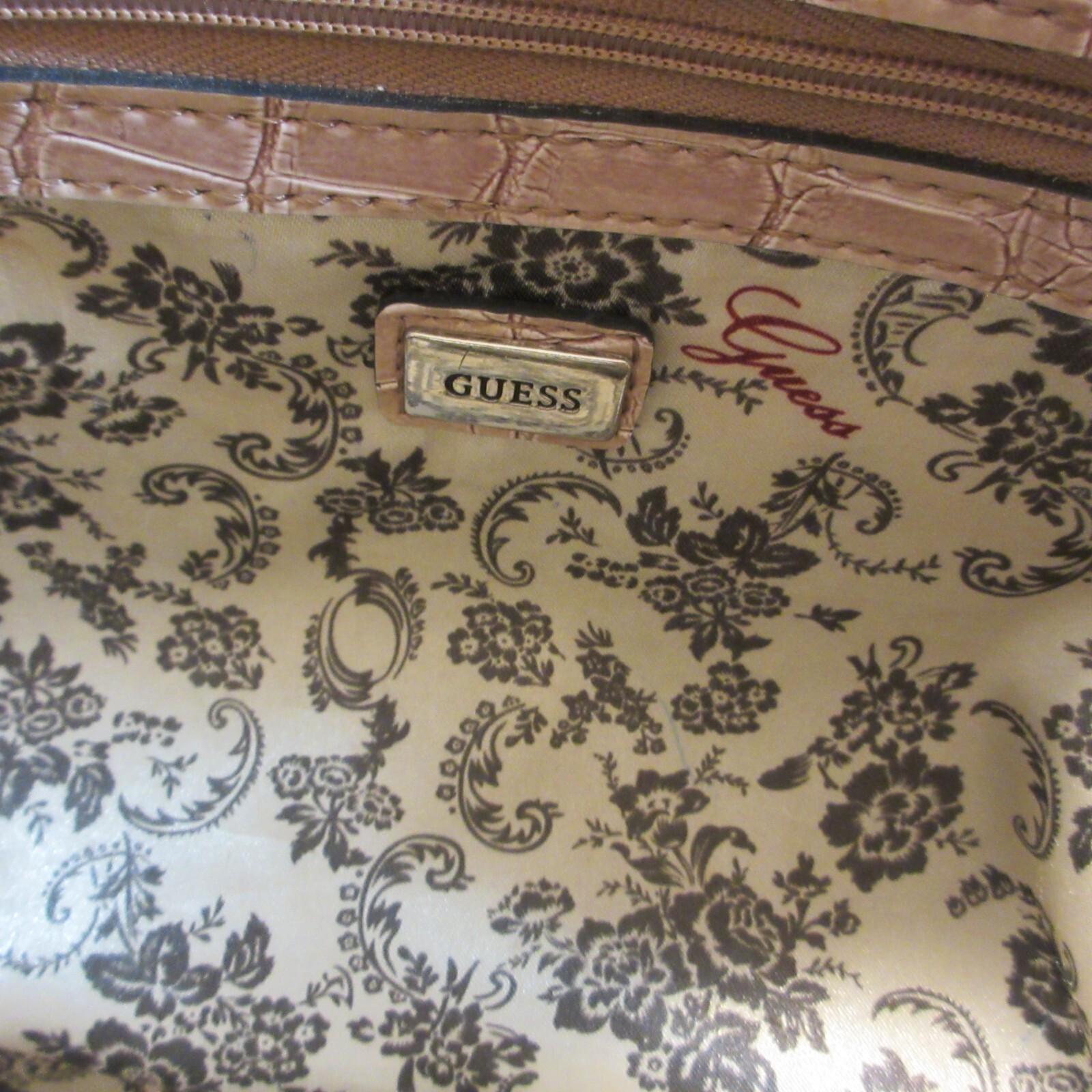GUESS PURSE brown and black - image 5