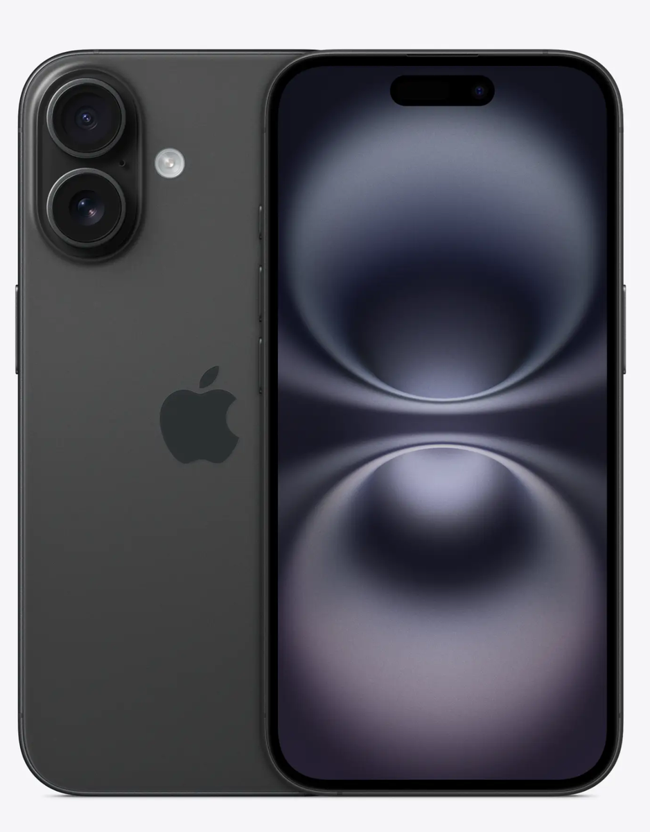 APPLE IPHONE 16 128GB BLACK (FACTORY UNLOCKED) ✓PHYSICAL