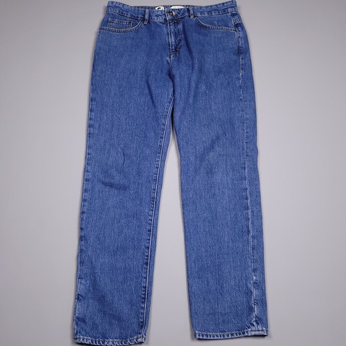 Jeans Ted Baker London Cambly slim fit lavaggio medio preppy designer blu 34x30 - Foto 3 di 10