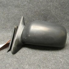 1994-1995 Hyundai Elantra LH Drivers Side Manual Side View Mirror Black OEM 4286