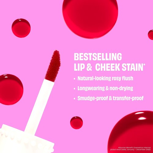 Benefit Benetint Rose-tinted Lip & Cheek Stain 6ml - Picture 4 of 6