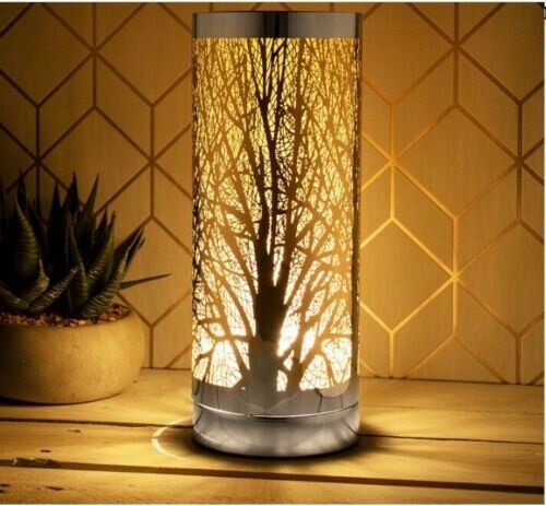 Electric Wax Warmer Aroma Touch Lamp Oil Burner Diffuser Silhouette LED Light - Picture 19 of 33