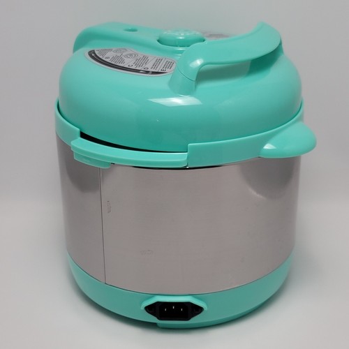 Elite Bistro By Maxi Matic EPC-202T Electric Pressure Cooker Turquoise 9 Buttons - Picture 2 of 18