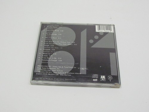 Rhythm Nation by Janet Jackson Audio music CD 1989 - Picture 5 of 5