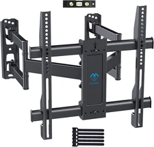 Corner TV Wall Mount Bracket for 26-60 Inch LED LCD Flat Curved Screen Tvs up to